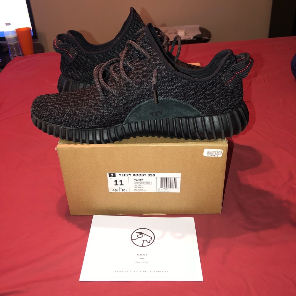 Yeezy Boost 350 v1 Pirate Blacks 2015